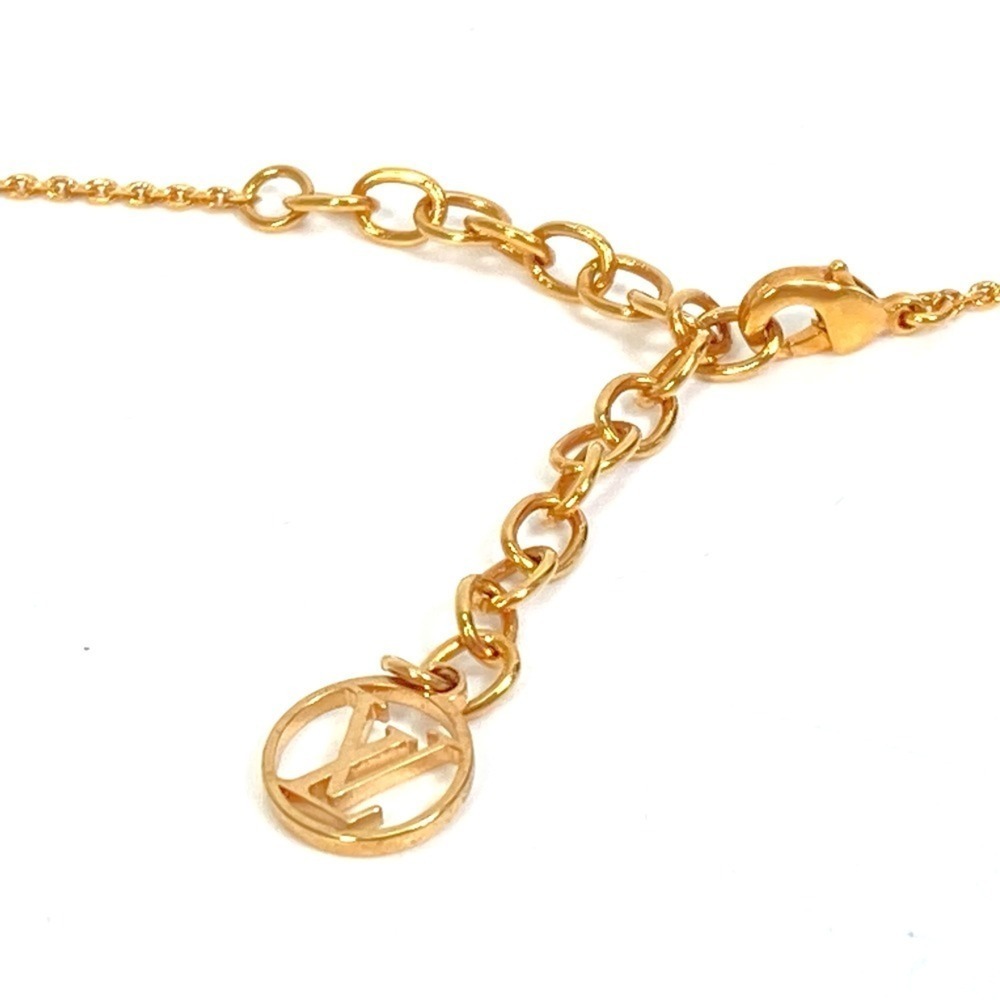 LOUIS VUITTON Gold Necklace - Picture 10 of 12